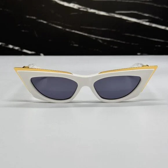 NEW VALENTINO V-GOLDCUT-I WHITE WOMEN  SUNGLASSES VALENTINO VLS-113D - Picture 4 of 12